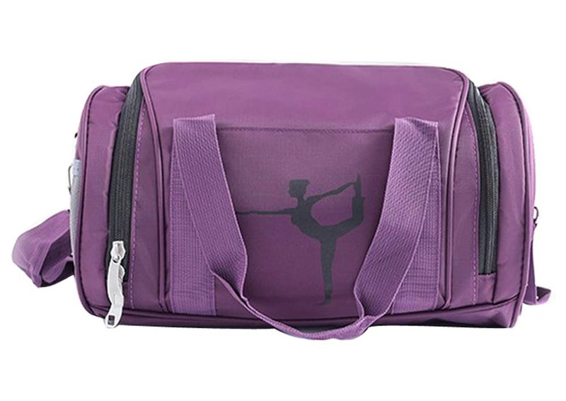 WVMKOR Girls Duffel Bag Gymnastic Bags for Girls Kids Short Trip Bag Overnight Bag - Image 1